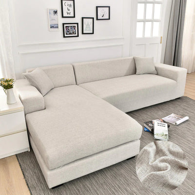 Elastyczny pokrowiec LineSofa na sofę 2 osobową - z wzorami