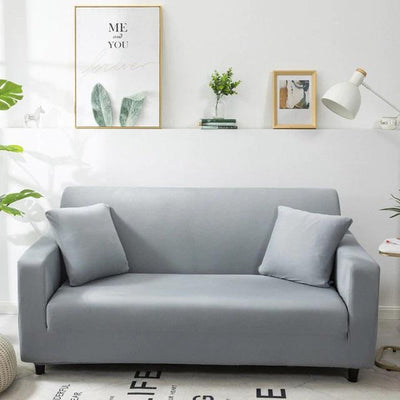 Elastyczny pokrowiec na kanapę - kolorowy Interior Dream Jasny Szary 90-140cm (fotel jednoosobowy)