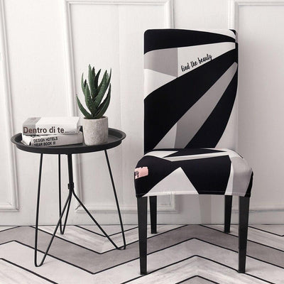 Elastyczny pokrowiec na krzesła z wzorami LineSofa Interior Dream 23