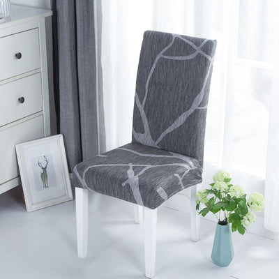 Elastyczny pokrowiec na krzesła z wzorami LineSofa Interior Dream