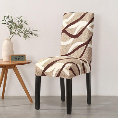 Elastyczny pokrowiec na krzesła z wzorami LineSofa Interior Dream 8