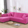 Elastyczny pokrowiec na narożnik - kolorowy Interior Dream Różowy 90-140cm