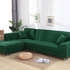 Pokrowce na poduszki do kanapy - kolorowe Interior Dream Zielony 2 pokrowce na poduszki kanapy (40 x 40cm)