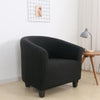Pokrowiec Premium na fotel klubowy - fakturowany kolor Interior Dream Czarny
