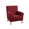 Pokrowiec Premium na fotel uszak - fakturowany kolor Interior Dream Czerwony