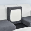 Pokrowiec Premium na siedzisko kanapy - kolorowy z mięsistą fakturą Interior Dream Ciemny Szary S+ (długość 65 - 95 cm)