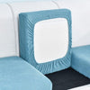 Pokrowiec Premium na siedzisko kanapy - kolorowy z mięsistą fakturą Interior Dream Lekki Błękit L+ (długość 135 - 165 cm)