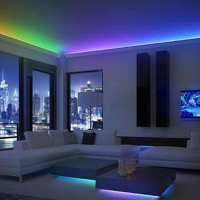 Zestaw oświetleniowy LED RGB z pilotem Interior Dream